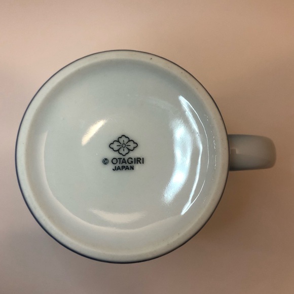 Otagiri Japan Nautical Tea Coffee Mug Lighthouse Sailboat Seagull Vintage D2.75" - Picture 4 of 13